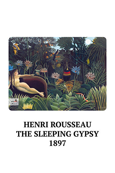 retronote Henri Rousseau 4'lü Defter Seti - Le Rêve du Douanier Series - Çizgisiz - 64 Sayfa - 14x21cm
