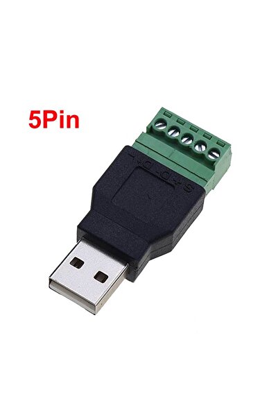 Choice 5Pin Male USB 2.0 Connector Avoid Welding Plugs USB Type A Male Female...
