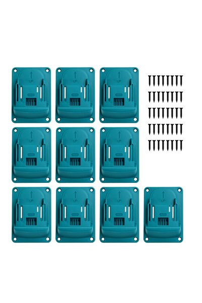 Choice3 10pcs 1-10PCS Tool Drill Mount Holder Compatible for Makita 18V Li-io...