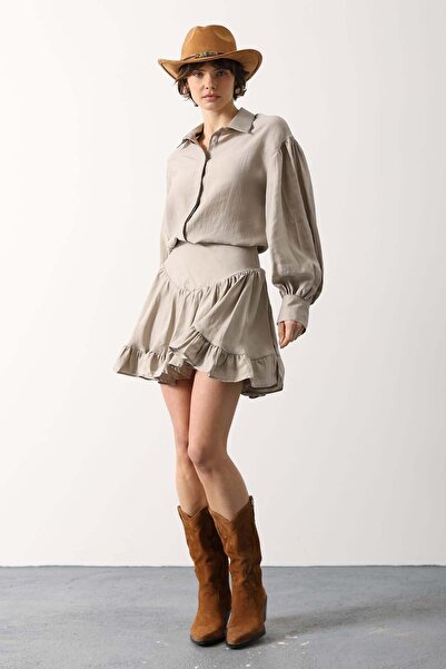 SHILSEE BEUTİQUE ΚΟΡΣΕ ΜΙΝΙ ΦΟΥΣΤΑ ΜΕ ΦΕΡΜΟΥΑΡ ΣΤΗΝ ΜΕΣΑΙΑ ΠΕΡΙΟΧΗ ΚΑΙ ΦΕΡΜΟΥ...