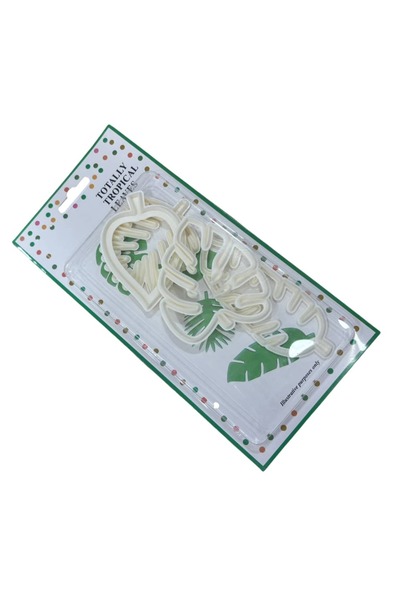 PASTRY PLANET Plastic Exotic Leaf Cutting Set