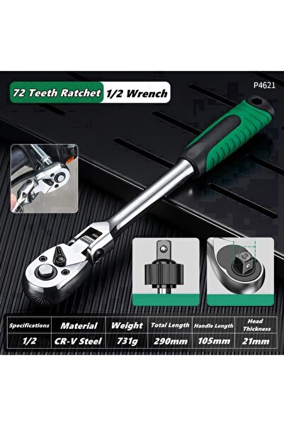 Choice4 Type C Drive Socket Drive Standard Ratchet Wrench , 1/4，3/8，1/2 Inch ...