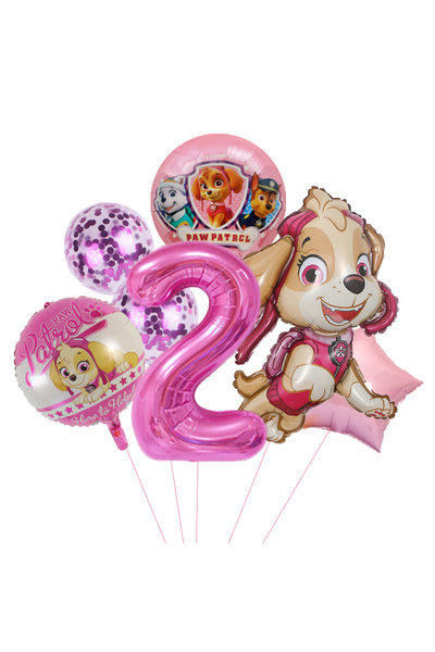 Choice1 PAW PATROL 1pack 2 7pcs Cartoon Paw Patrol Themed Party Decoration Su...