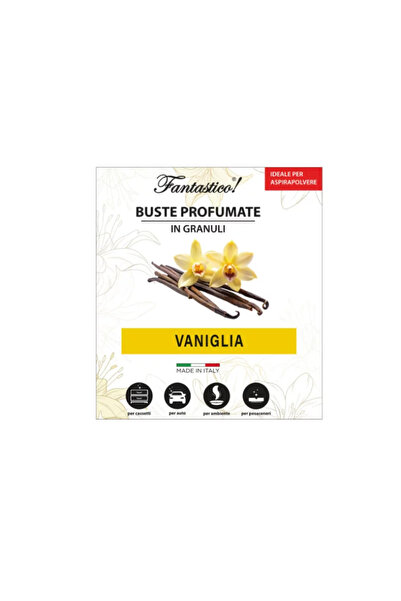 FANTASTICO Αποσμητικό χώρου σε κοκκούς, σακουλάκι, Βανίλια, 40γρ.