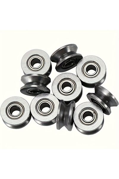 Choice V 624ZZ 10-Pack Carbon Steel V624ZZ V-Groove U-Shaped Groove Ball Bear...