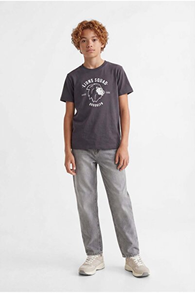 PAULMARK Αγορίστικο μπλουζάκι με στάμπα Basic