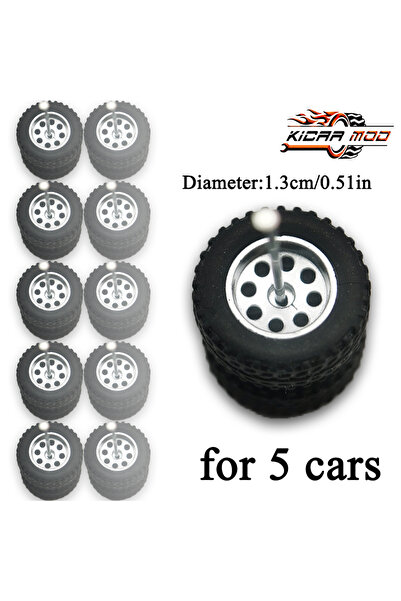 Choice4 TOY716-5 1/64 Wheels Fixed Tires All Terrain for Toy Model Diecast Ca...