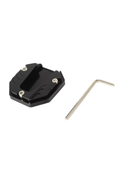 Choice black 1x Motorcycle Side Stand Cover Aluminum Alloy Motorcycle Stands ...