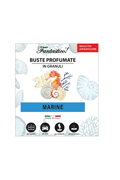 FANTASTICO Αποσμητικό χώρου σε κοκκούς, σακουλάκι, Θαλάσσιο, 40γρ.