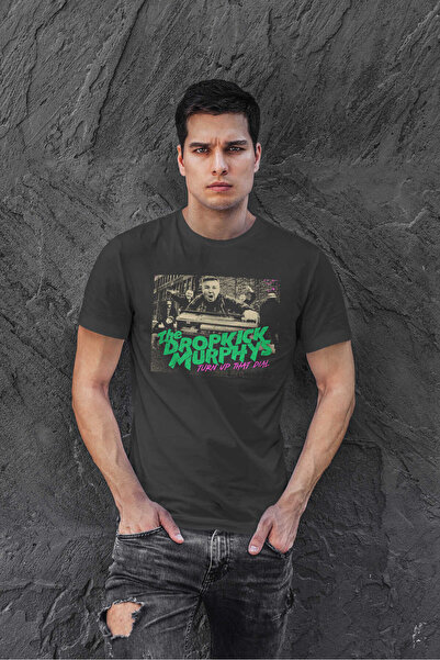 buzagi tasarım ürünleri Dropkick Murphys Regular Fit Black Unisex T-Shirt