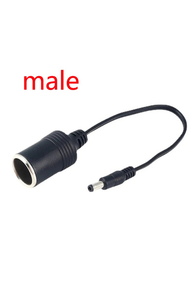 Choice1 male 12V Female Car Cigarette Lighter Socket Plug Connector Charger C...