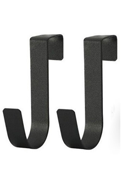 Choice1 2PC Black Multi-Purpose Hooks Kitchen Cabinet Door Back Hook Hanging ...