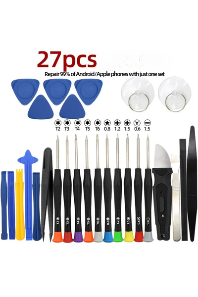 choice2 27 pcs 34/15 in 1 Precision Screwdriver Repair Tool Set for Mobile Ph...