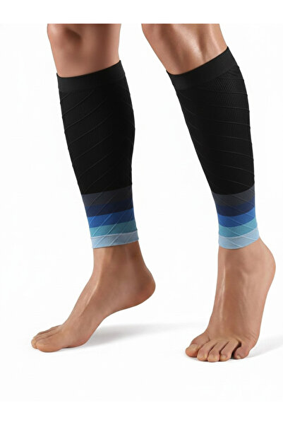 Choice4 Blue 1Pair Calf Support Compression Sleeves for Women Men Running 20-...