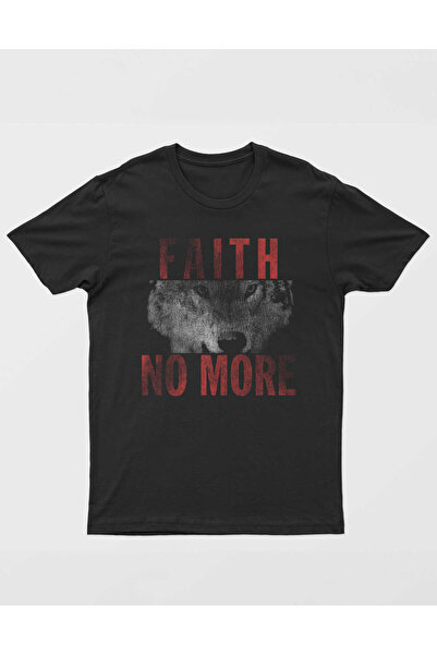 buzagi tasarım ürünleri تي شيرت Faith No More Regular Mold باللون الأسود للجنسين