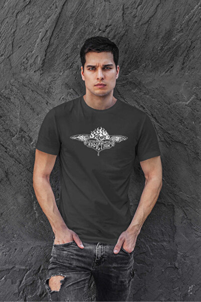 buzagi tasarım ürünleri Jane's Addiction Regular Fit Black Unisex T-Shirt