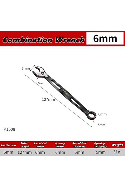 Choice1 6mm Dual-Use Plums Blossoms Open End Ratchets Wrenches 6mm-24mm Combi...
