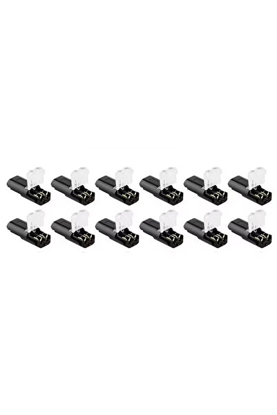 Choice 12PCS 12pieces 2 Pin Way Plug Car Waterproof Electrical Connector Wire...