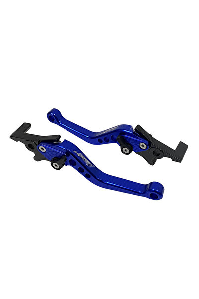 Choice6 Blue Adjustable Double Disc Brake Motorcycle Modification Accessories...