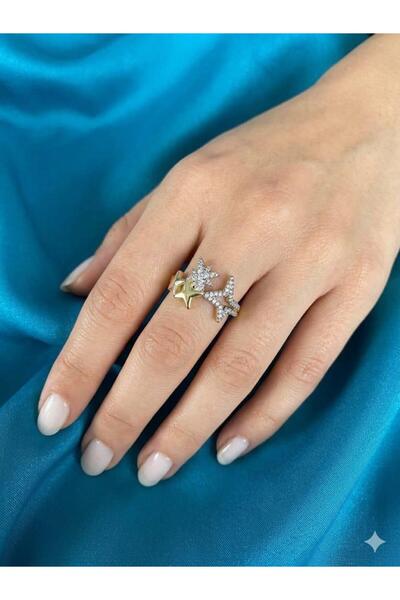 Stilbenim Gold Adjustable Ring