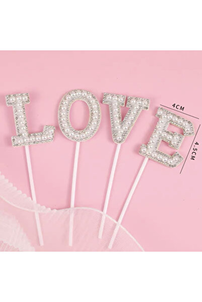 Choice زينة كعكة اللؤلؤ البيضاء، زينة زهور عيد الأم 520، زينة الكيك، ديكورات ...