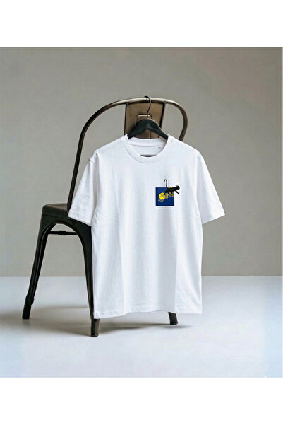 LORVEX Μπλουζάκι Oversize Unisex 100% Βαμβακερό με στάμπα, Άνετη εφαρμογή