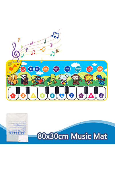Choice1 B 80x30cm 80x30cm Kids Music Piano Mat keyboard Dance Mat Toddler Flo...