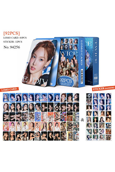 choice2 مجموعة TW-2 من 92 قطعة من بطاقات صور K-pop لنجوم NaYeon وMina من ألبو...