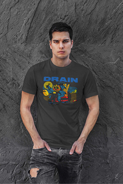 buzagi tasarım ürünleri Drain Regular Mold Black Unisex T-Shirt