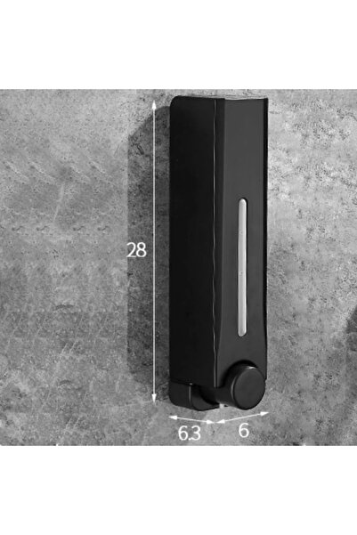 Choice Black 1PC 420ml Wall-Mounted Shower Hand Sanitizer Dispenser Bathroom ...
