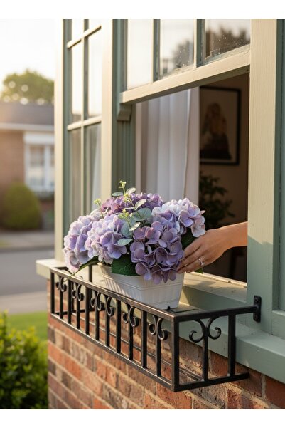 NEŞELİ ÇİÇEKLER Floare artificială pentru decorarea balconului, hortensie ume...