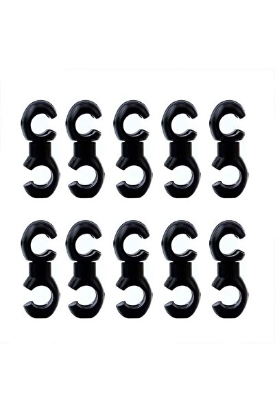 Choice Black 10pcs Rotatable MTB Brake Cable Clips Bicycle Shift Gear Cable B...