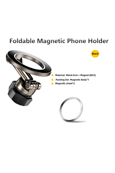Choice Black Extension Rod Car Mount Accessories Universal Foldable Magnetic ...