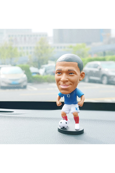 Choice5 Spring Mbappe Football star doll car ornament gives boys gifts C Rona...