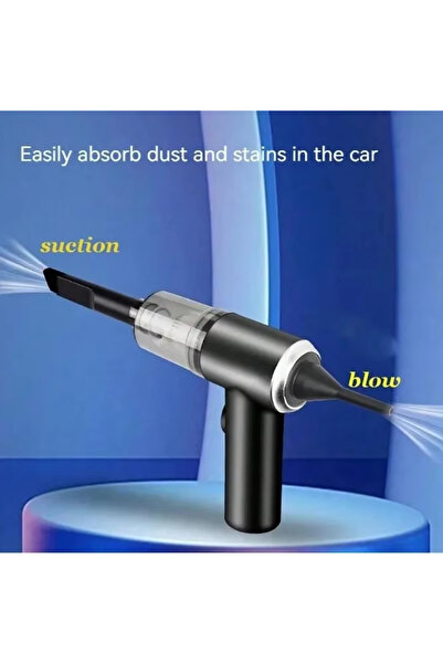 Choice black Portable Cordless Handheld Car Vacuum Cleaner Dual Use Blowing &...