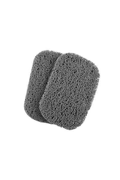 choice2 grey-2 pcs 2PCS Soap Holder Pads, Non-Slip Soap Bar Savers Self-Drain...