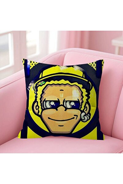 Choice3 غطاء وسادة بيليبيلي z6 مقاس 30x30 سم V-Valentino Moto Gp R-Rossi 46 غ...