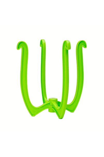 Choice green 1pc Heavy-Duty Plastic Bag Holder with Sturdy Base - Space-Savin...