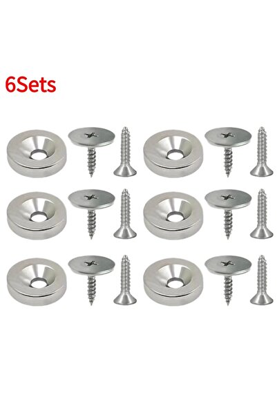 choice2 6Set Cabinet Strong Magnetic Catches For Wardrobe Hidden Closing Magn...