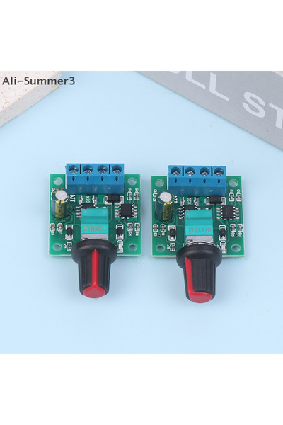 Choice DC 1.8V 3V 5V 6V 12V 2A 1803BK PWM Motor Speed Controller Low Voltage ...