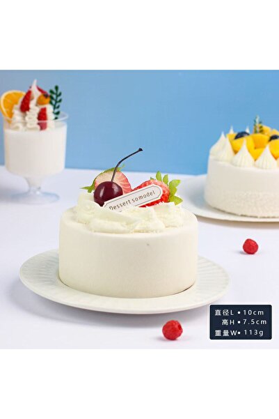 Choice1 Brioche cake E 1PCS simulated mine cake colorful fruit cream cake mod...