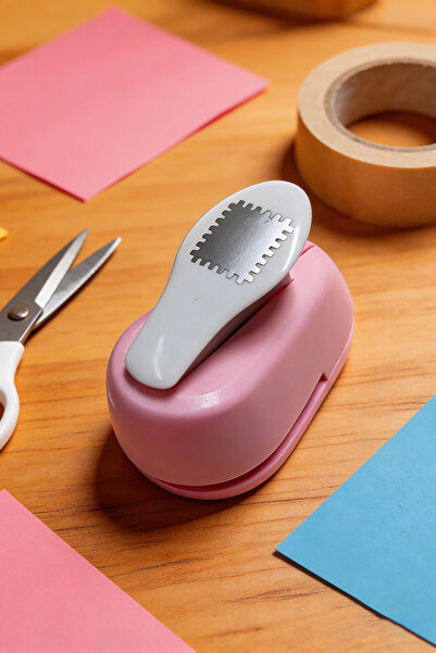 choice2 Pink-Large Stamp Border DIY Punch Stamp Shape Craft Puncher Embossing...