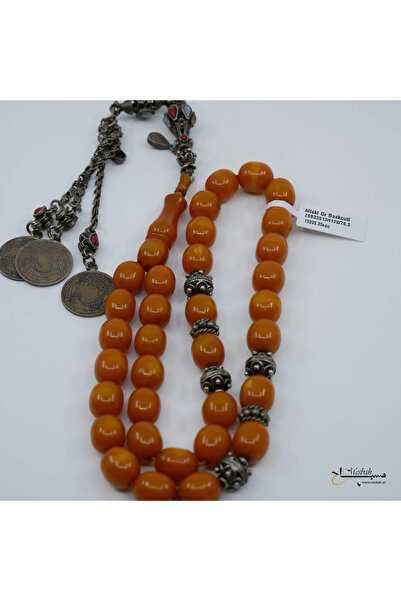 Generic سبحة مسكية ألمانية (مختلطة) من باسكوتي 33 حبة 78.5 جرام 13 - 13.5 ملم