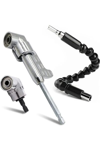 Choice 3Pcs Kit 105 Degree Angle Extension Screw Driver Socket Holder Adapter...