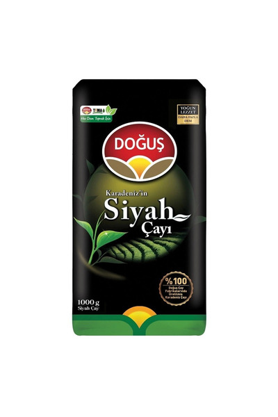 Doğuş Doğus Çay ( Yeni ) Karadeniz Siyah 1000 Gr X 3 Adet Rize Cay Sepeti