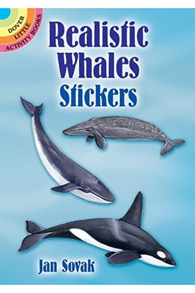 Dover Publications Realistic Whales Stickers