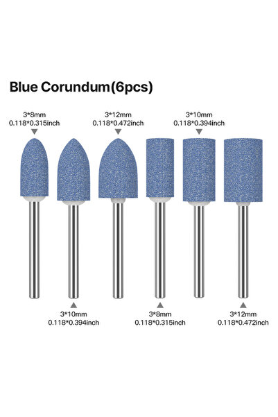 Choice22 503270804 HUHAO 5PC/10PC/100PC Polishing Grinding Head Drill Bit 3mm...