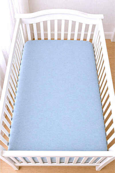 LUNGA VİTA Cotton Combed Cotton 70X140 Elastic Baby Bed Sheet Elastic Crib Sheet