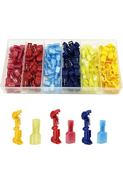 Choice1 60pcs in box mix T Tap Wire Connectors, 60/50/40pcs Self-Stripping wi...