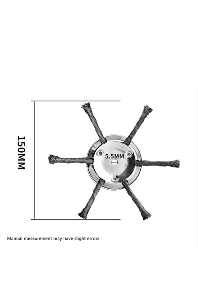 Choice 1pcs Picture Steel Wire Wheel Head Grass Trimmer Head Cutter Accessori...